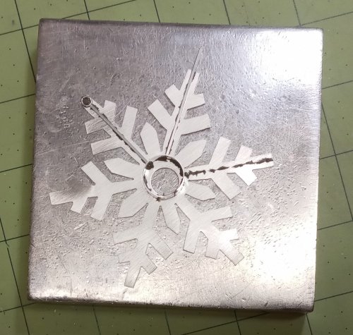 Judy Larson's Snowflake Ornaments - , Holiday Designs, Butane Torch, Soldering, Solder, snowflake ornament